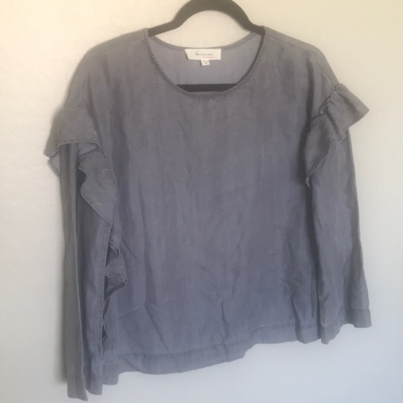 Vince Camuto Ruffle Blouse - Picture 3 of 8